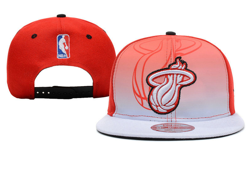 Miami Heat Snapback Hat XDF 15